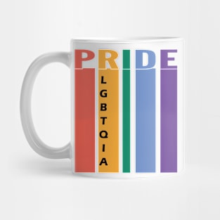 Pride LBGTQIA Rainbow 2 Mug